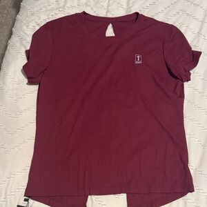 Maroon Short Sleeve Tee